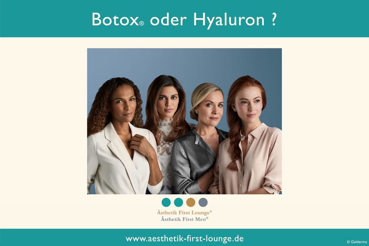 Hyaluronsäure oder Botox Ästhetik First Lounge